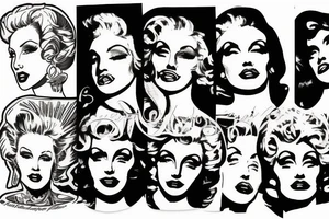 marlylin monroe tattoo idea