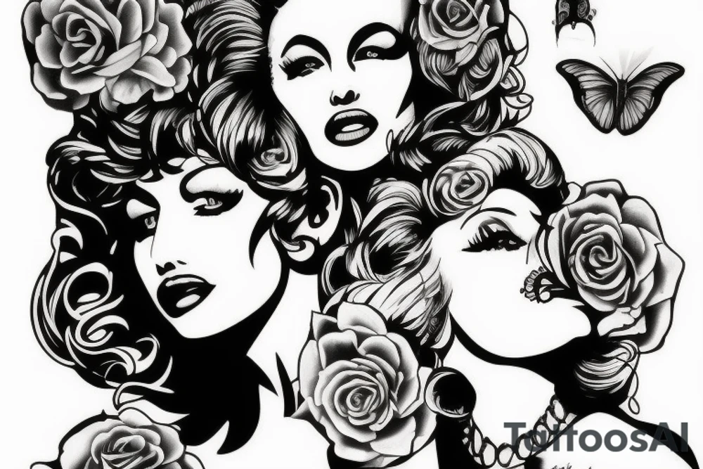 marlylin monroe tattoo idea