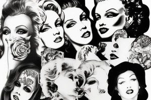 marlylin monroe tattoo idea