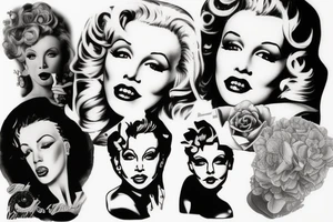 marlylin monroe tattoo idea