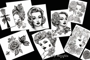 marlylin monroe tattoo idea