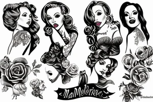 marlylin monroe tattoo idea