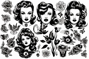 marlylin monroe tattoo idea