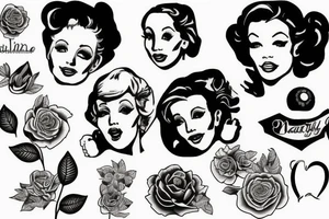 marlylin monroe tattoo idea