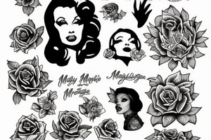 marlylin monroe tattoo idea