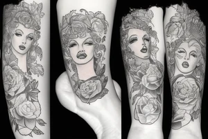 marlylin monroe tattoo idea