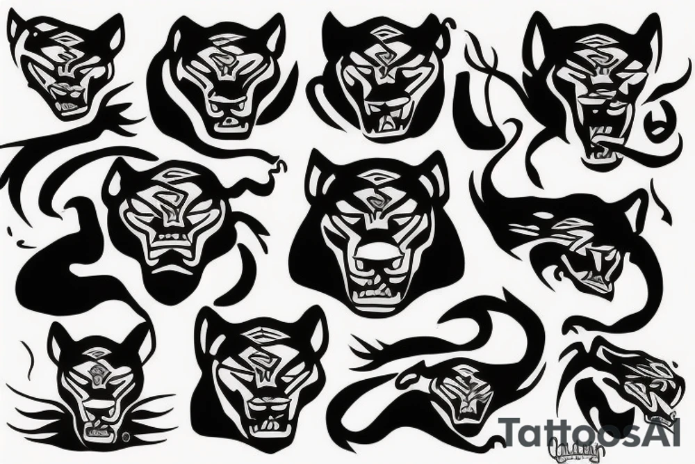 panther tattoo idea