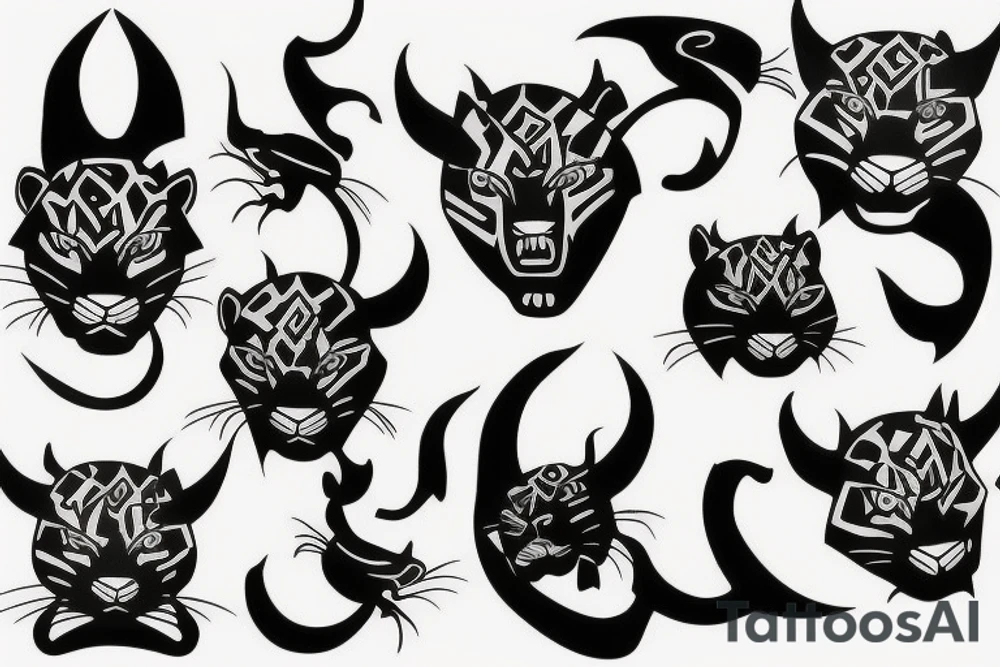 panther tattoo idea