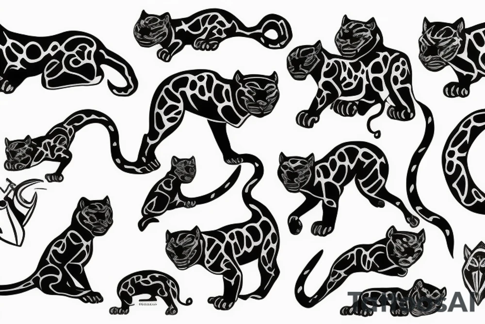 panther tattoo idea