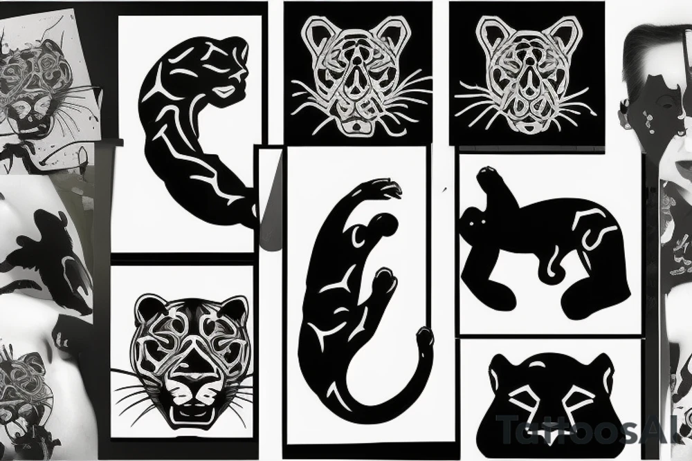 panther tattoo idea