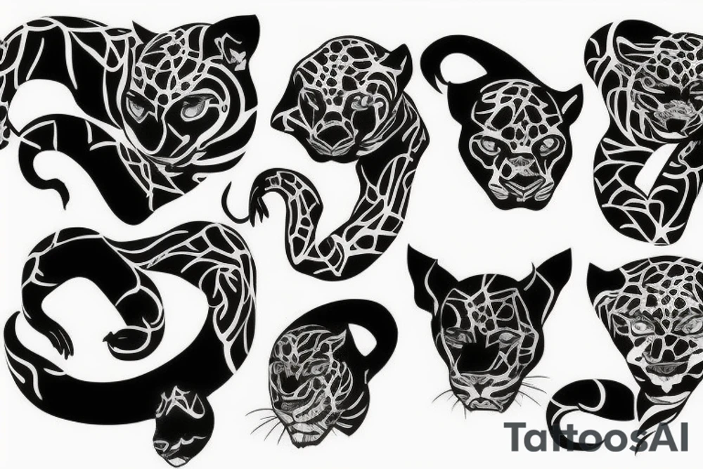 panther tattoo idea