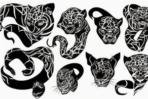 panther tattoo idea