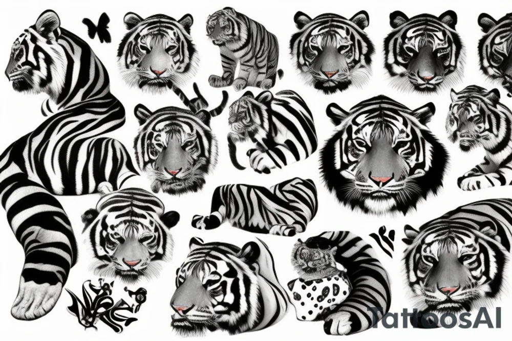 tiger tattoo idea