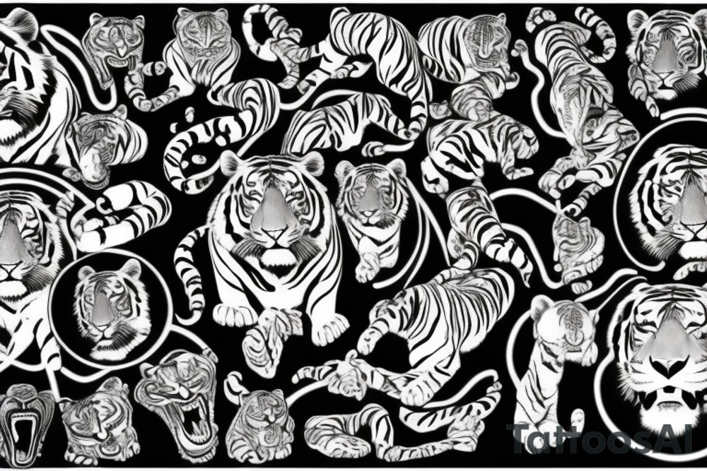 tiger tattoo idea