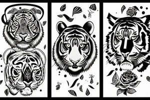tiger tattoo idea