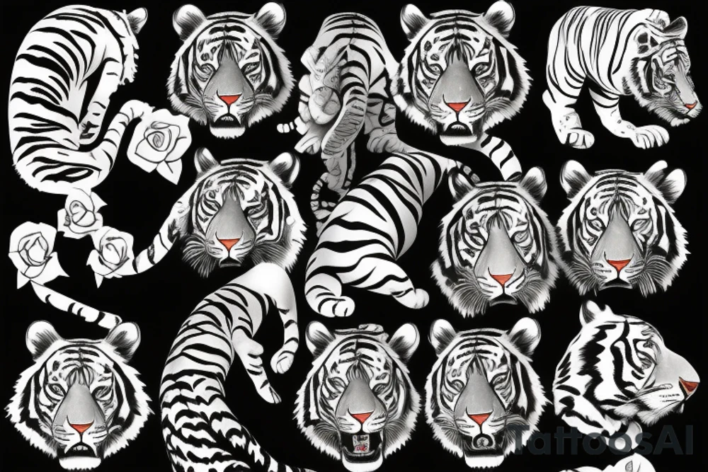 tiger tattoo idea