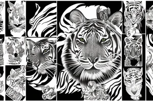 tigergirl tattoo idea