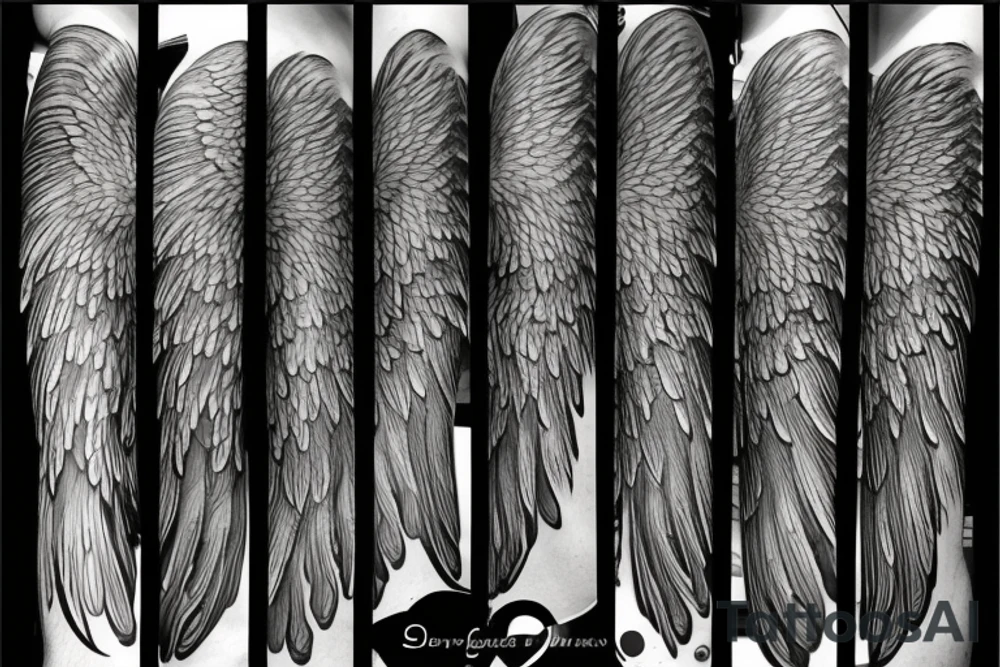 wings tattoo idea