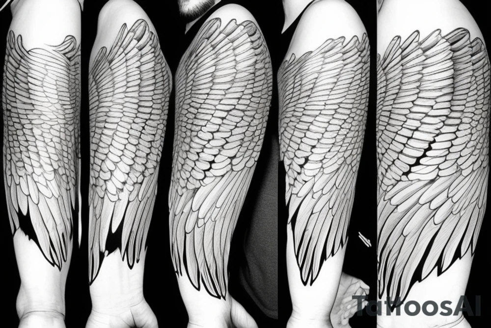 wings (impressive) tattoo idea