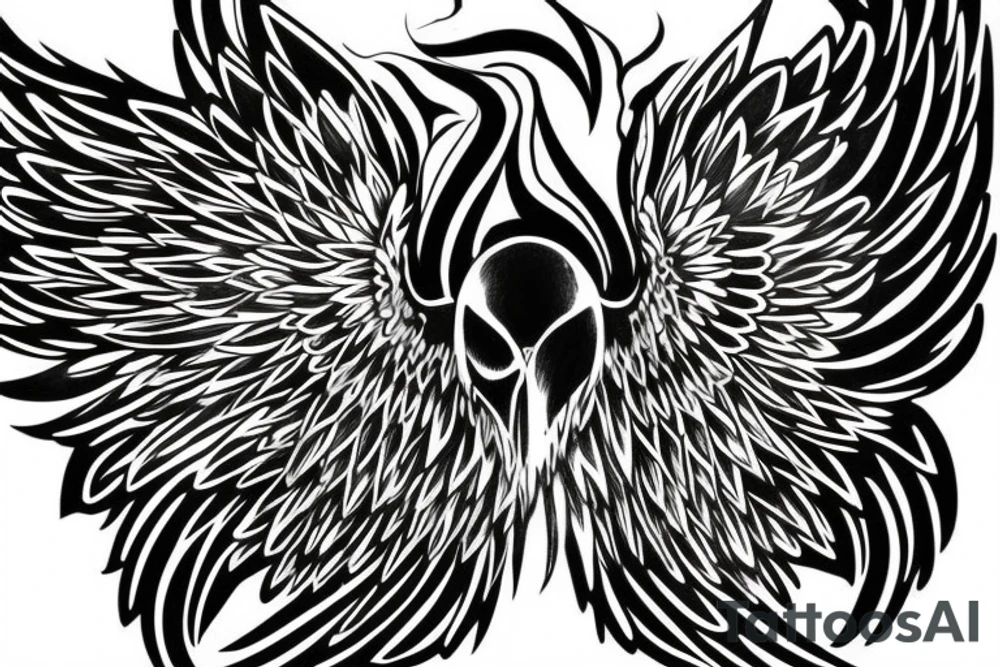 wings (impressive) tattoo idea