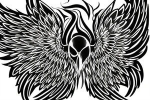 wings (impressive) tattoo idea