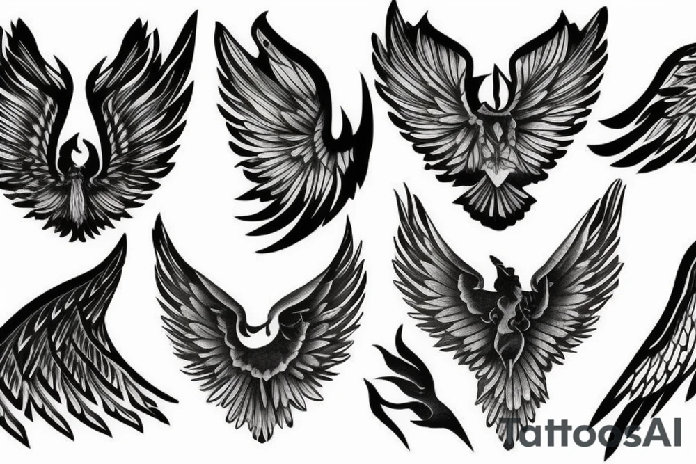 wings (impressive) tattoo idea