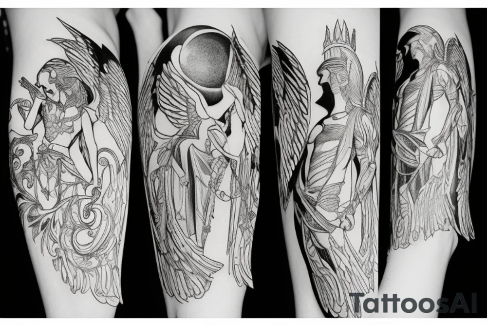 seraphimblade tattoo idea
