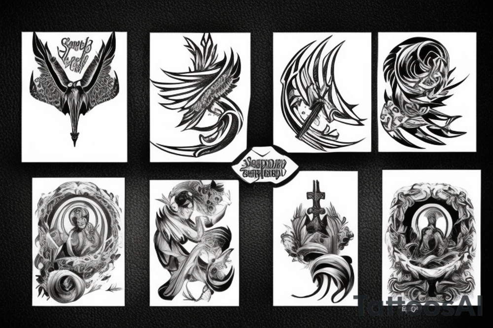 seraphimblade tattoo idea