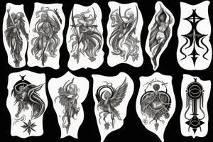 seraphimblade tattoo idea