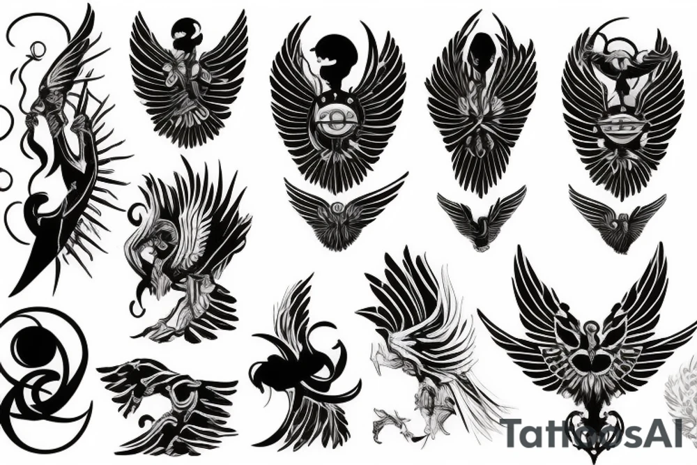 seraphimblade tattoo idea