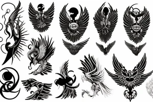seraphimblade tattoo idea