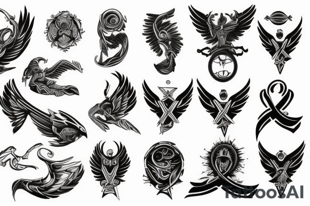 seraphimblade tattoo idea