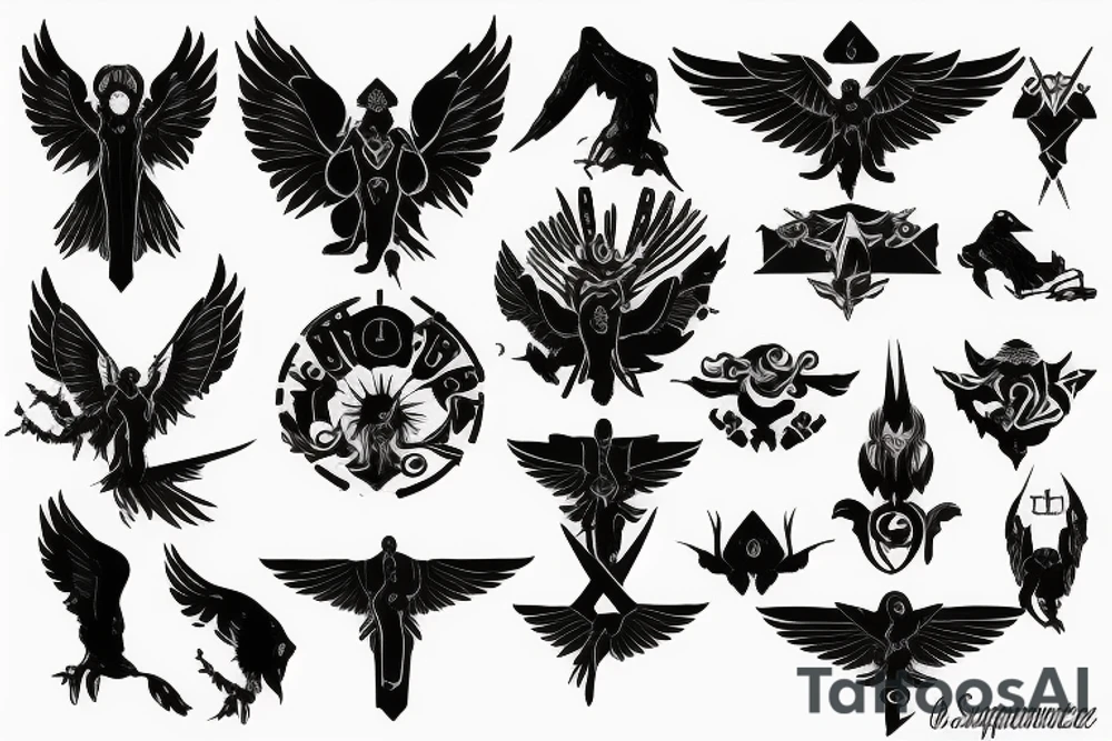 seraphimblade tattoo idea