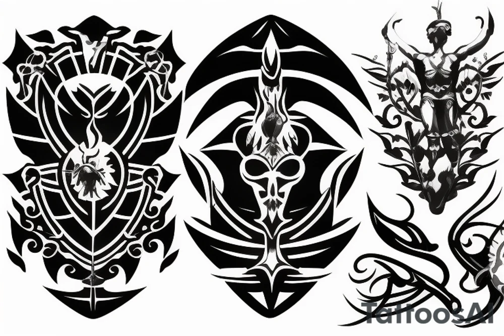 seraphimblade tattoo idea