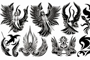 seraphimblade tattoo idea