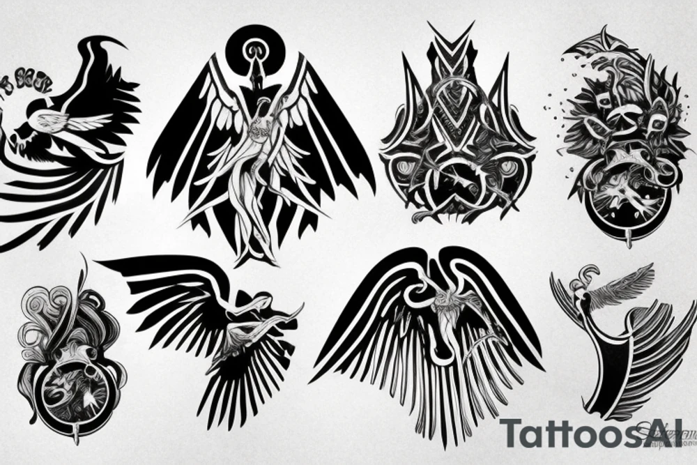 seraphimblade tattoo idea