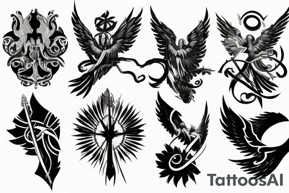 seraphimblade tattoo idea
