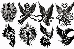 seraphimblade tattoo idea