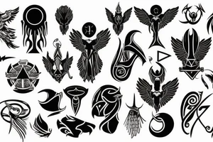 seraphimblade tattoo idea