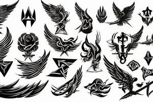seraphimblade tattoo idea