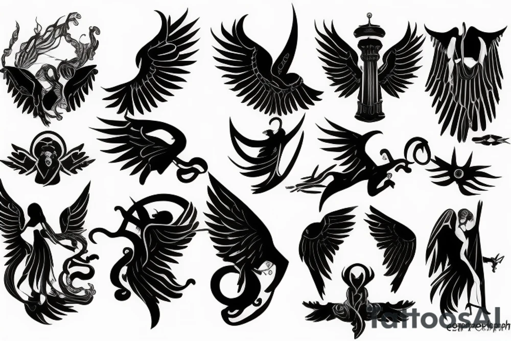 seraphimblade tattoo idea