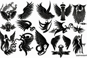 seraphimblade tattoo idea