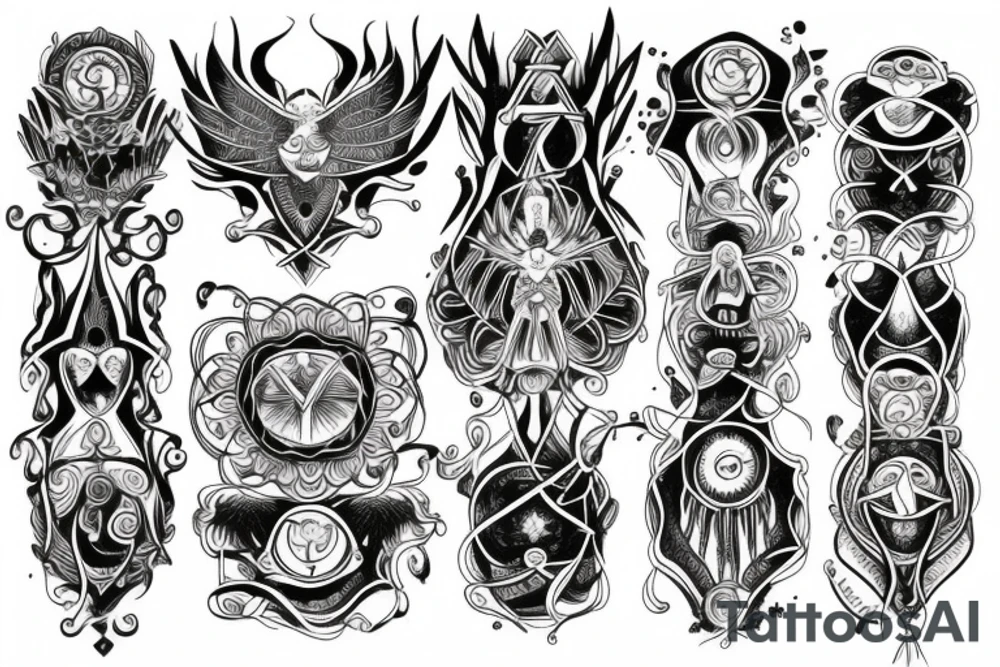 seraphimeye symmetrical tattoo idea