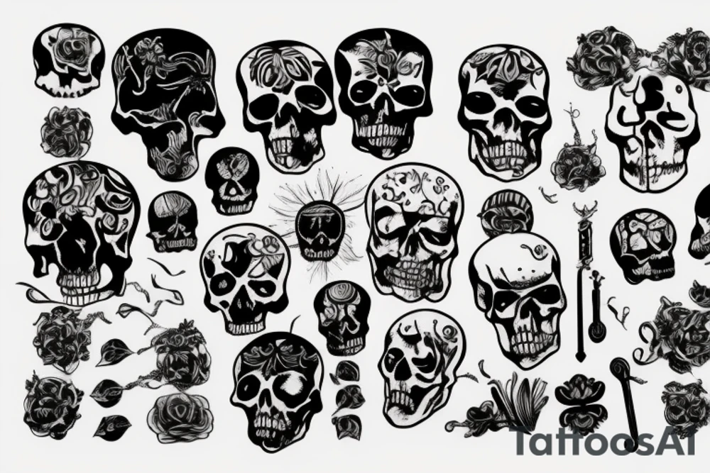 death tattoo idea