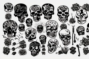 death tattoo idea
