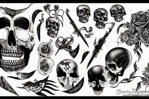 death tattoo idea