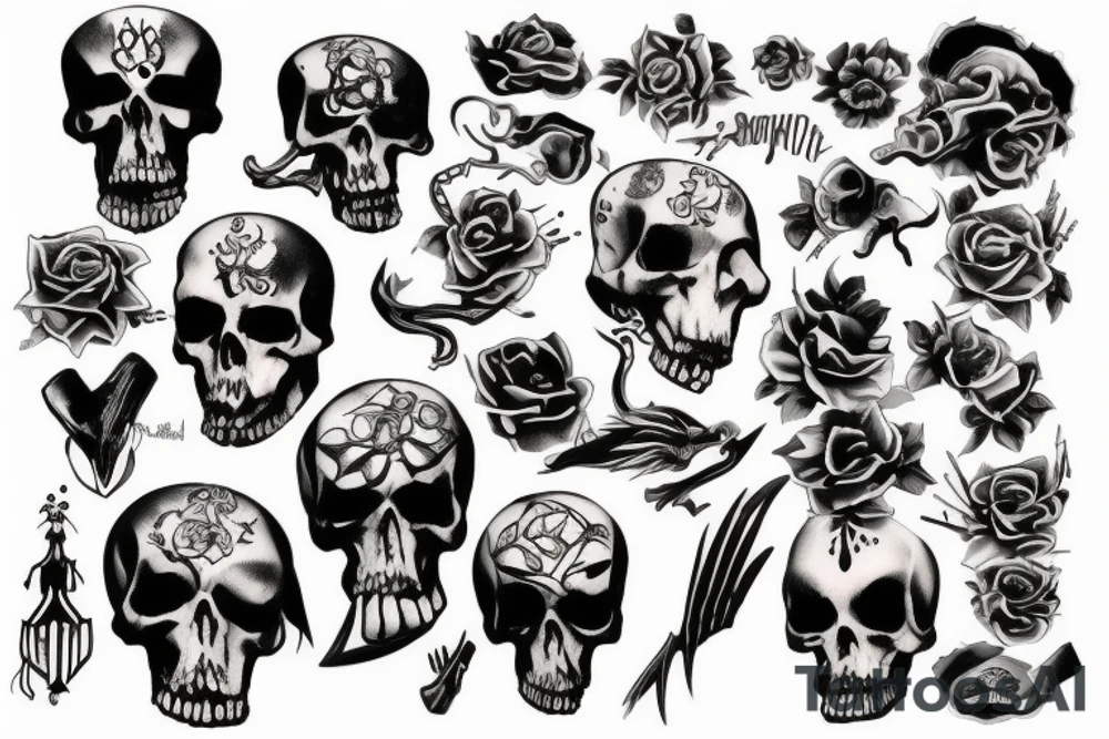 death tattoo idea