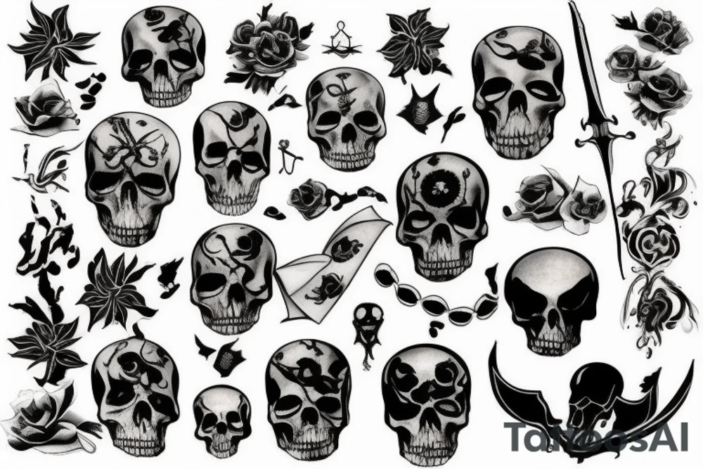death tattoo idea