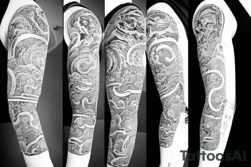 asian style tattoo idea