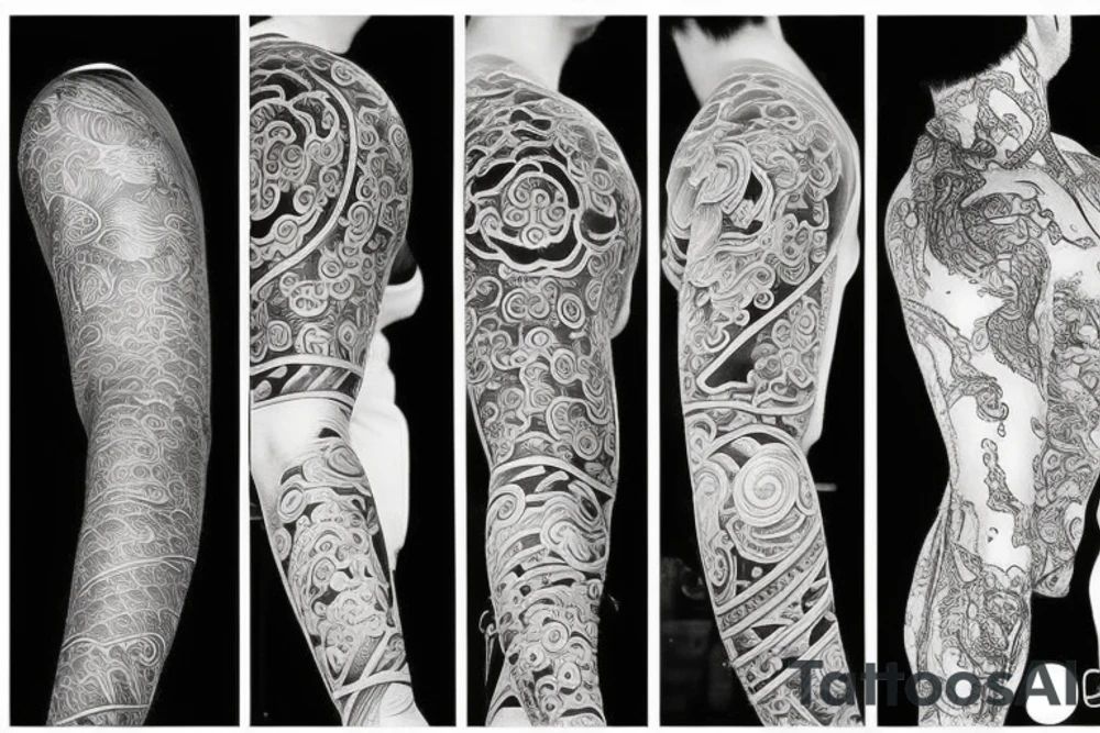 asian style tattoo idea